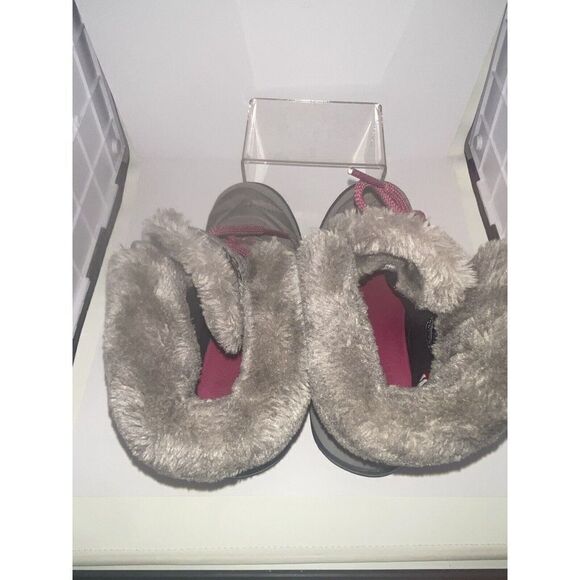 Columbia Waterproof Women's Snow Boots Size 4 Color Gray Condition Used - Picture 4 of 6